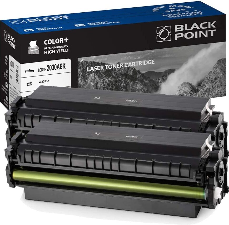 [MIT CHIP] Toner 2 ks W2030A (HP 415A) s čipom - čierny - pre HP Color Laserjet Pro: M454dn, M454dw, MFP M479dw, MFP M479fdn, MFP M479fdw, MFP M479fnw -