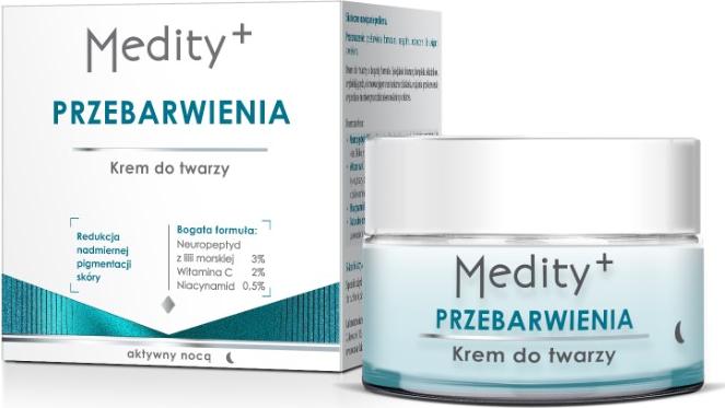 AVA MEDITY+ Nachtgesichtscreme gegen Verfärbungen, 50 ml