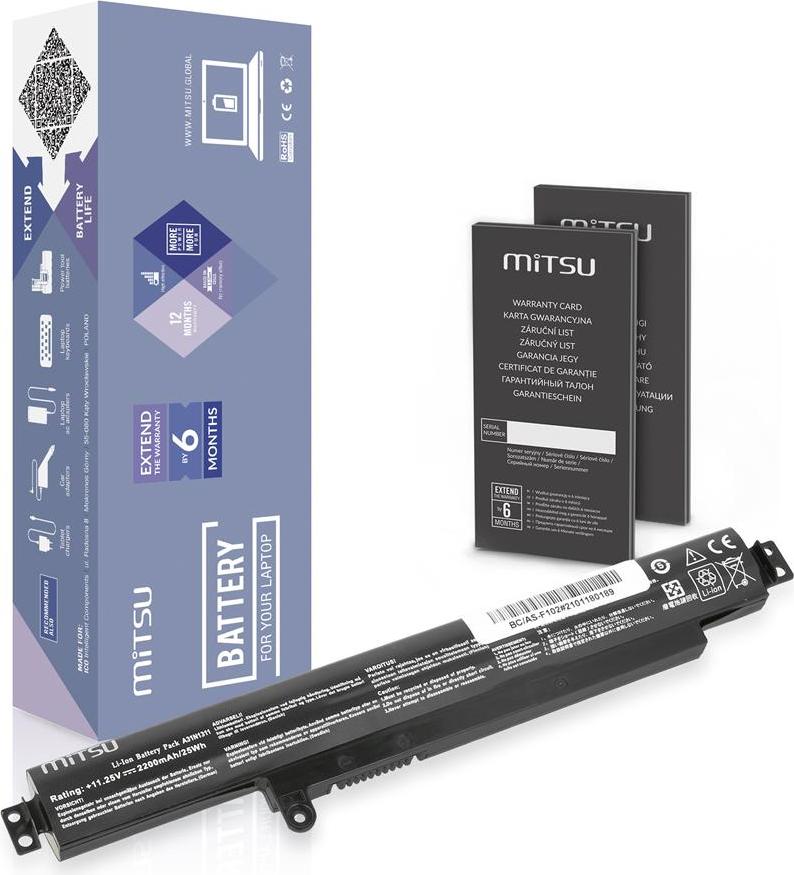 A31N1311 Batéria pre Asus Vivobook F102BA X102B