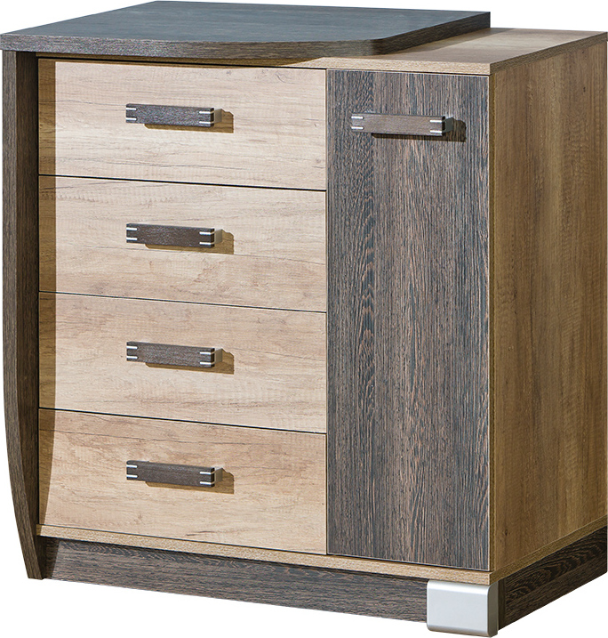 Minio, Kommode "ROMEO 14", links, Canyon Eiche / Arusha RO14L