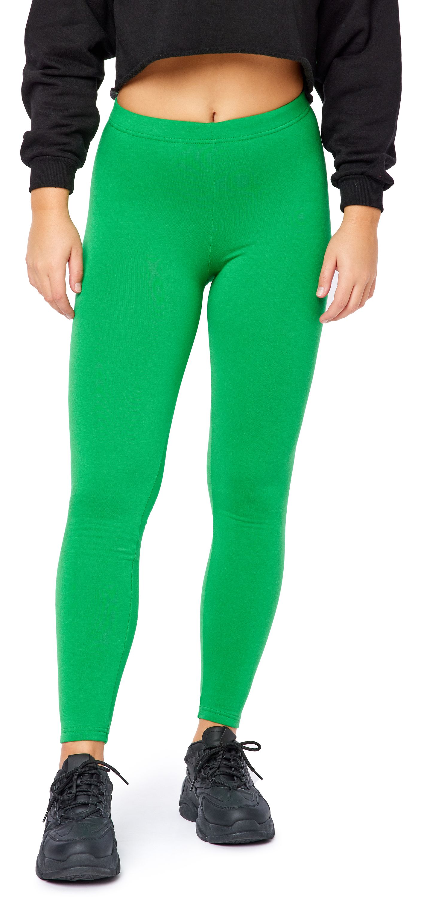 Thermoleggins für Damen Gefüttert Hautfarben Thermo Leggings