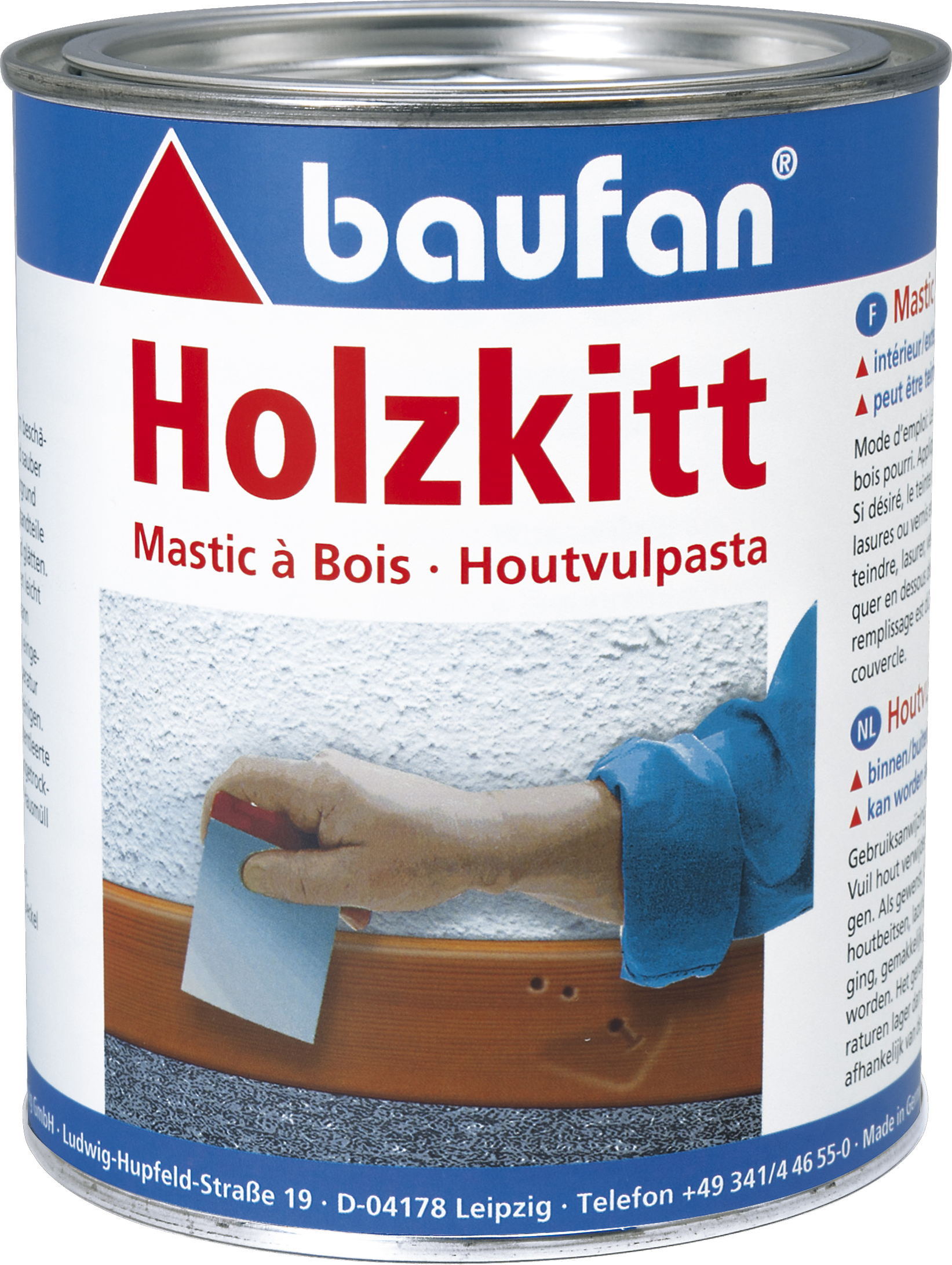 Baufan Füllmasse Holzkitt gebauchsfertig 1kg 101018