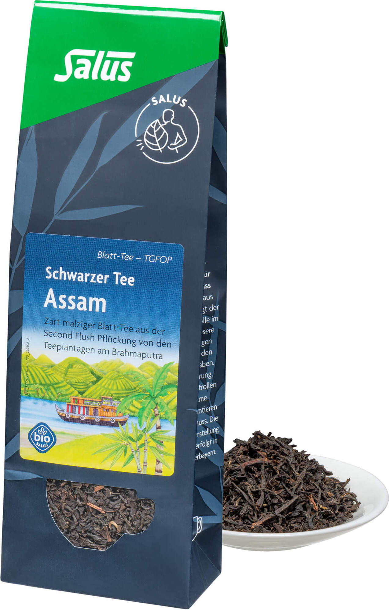 Salus Pharma SALUS ASSAM schwarzer Tee Blatt-Tee TGFOP Salus 01009480
