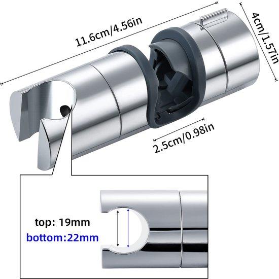 OEM Verstellbare Duschebeugeleinstellung 18-25mm ABS-Kunststoff 2026