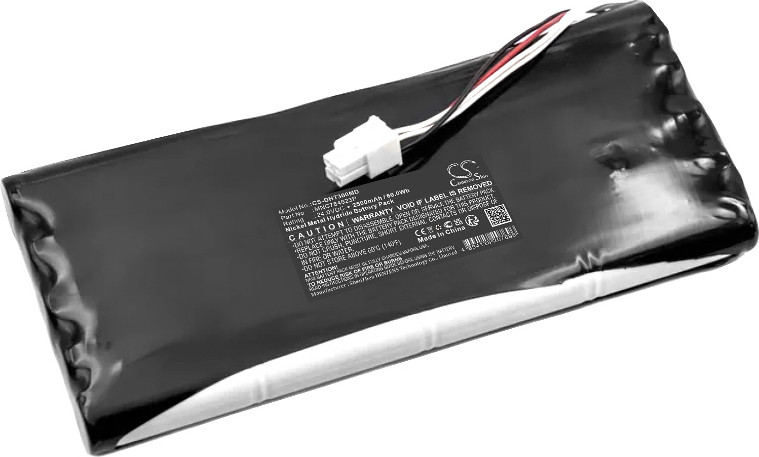 TECHTEK Akku Kompatibel mit [Datex] AS3 Compact Monitor, AS5 Compact Monitor, LM Compact Monitor, LM-1 Compact Monitor, LM-P1 Compact Monitor, Monito