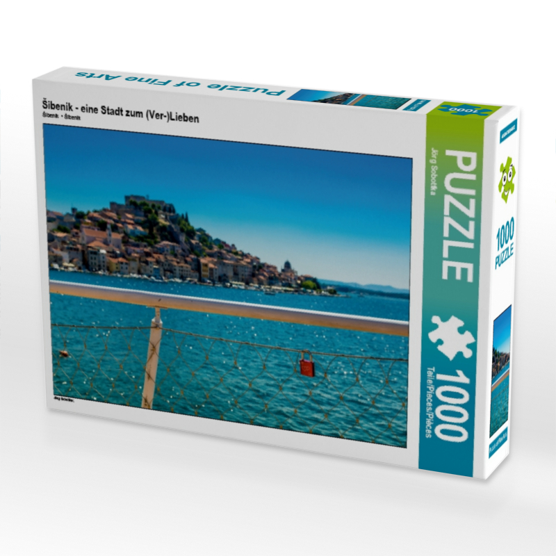 Calvendo ibenik - eine Stadt zum (ver-)lieben 1000 Teile Puzzle quer 640x480mm, Sobottka Jörg; 7388873