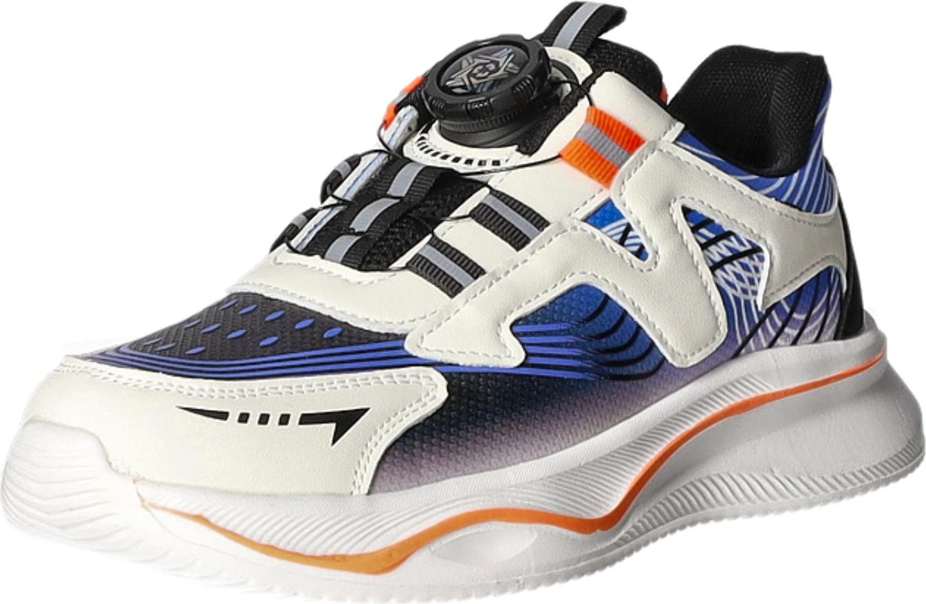 Sneakers Kinder-Jungen-Sneaker-Slipper Mehrfarbig, Farbe:weiß, EU Größe:36 JS2312-BL