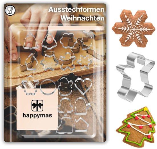 OEM Weihnachtsplätzchen-Formenset, 20-teilig, Backen 2026