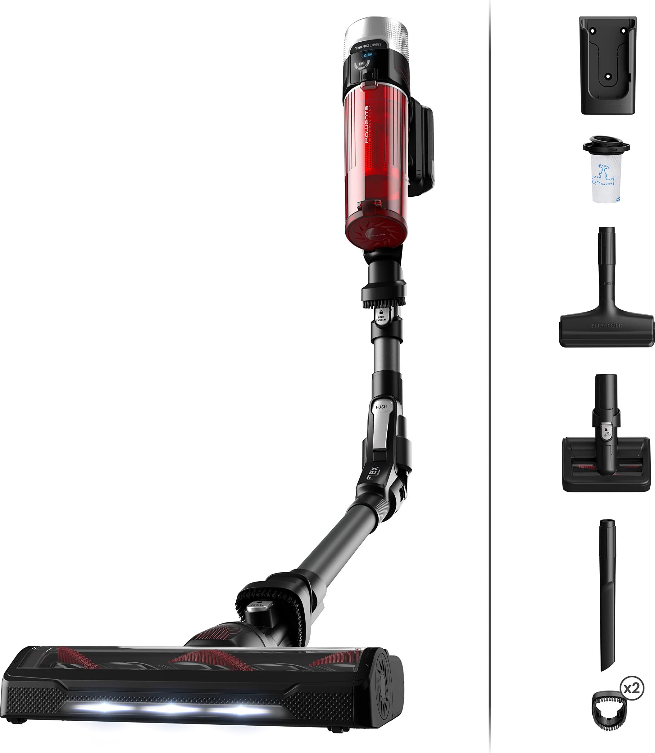 ROWENTA X-FORCE Staubsauger Flex 9.60 Animal Kit kabel + beutelloser Akkusauger