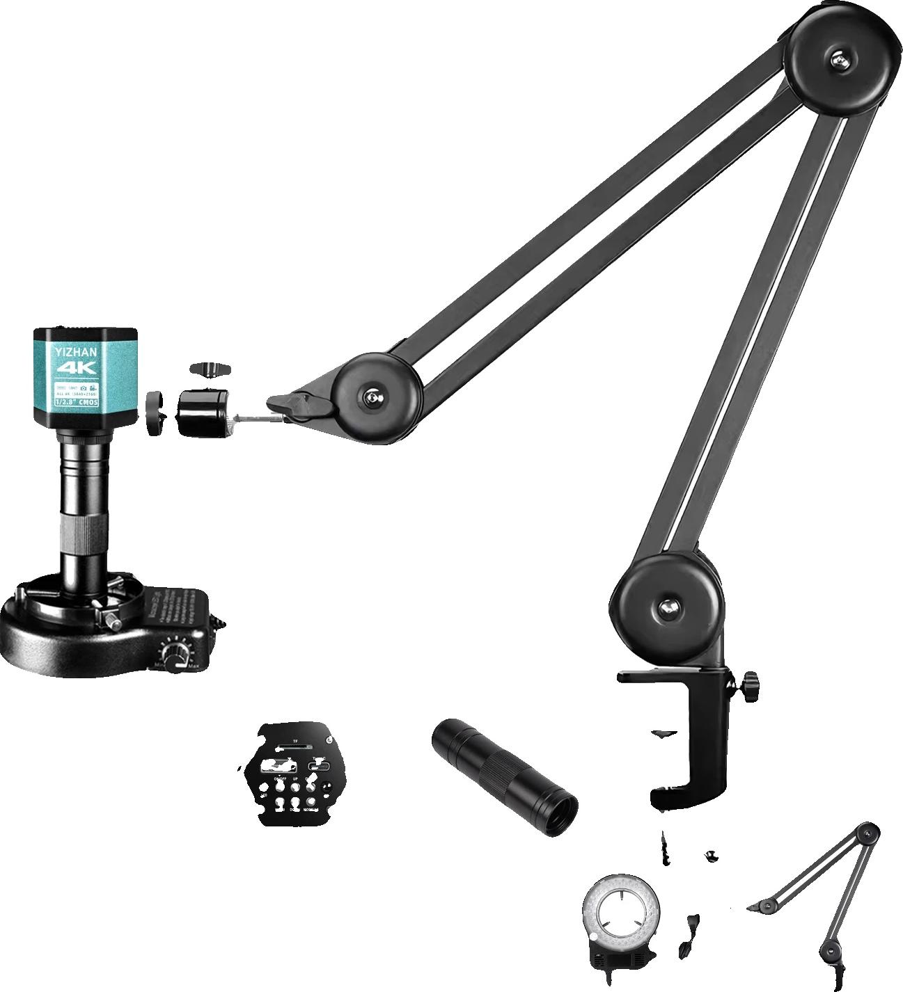 OEM 4K Digitalmikroskop, 60MP Bildgebung, Sony IMX327 Sensor, Sony imx415 48MP-a, 150X-b 1116
