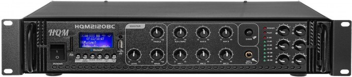 Zosilňovač Hqm2120Bc Rádio Fm/Mp3/Bluetooth 120W