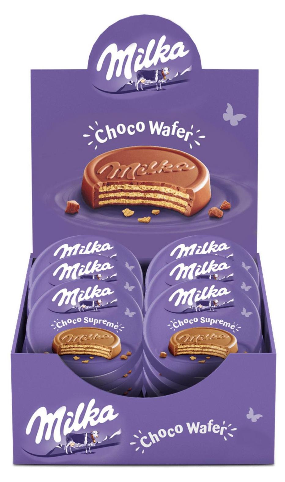 Milka Schokoladenwaffel einzeln (30x 30gr)