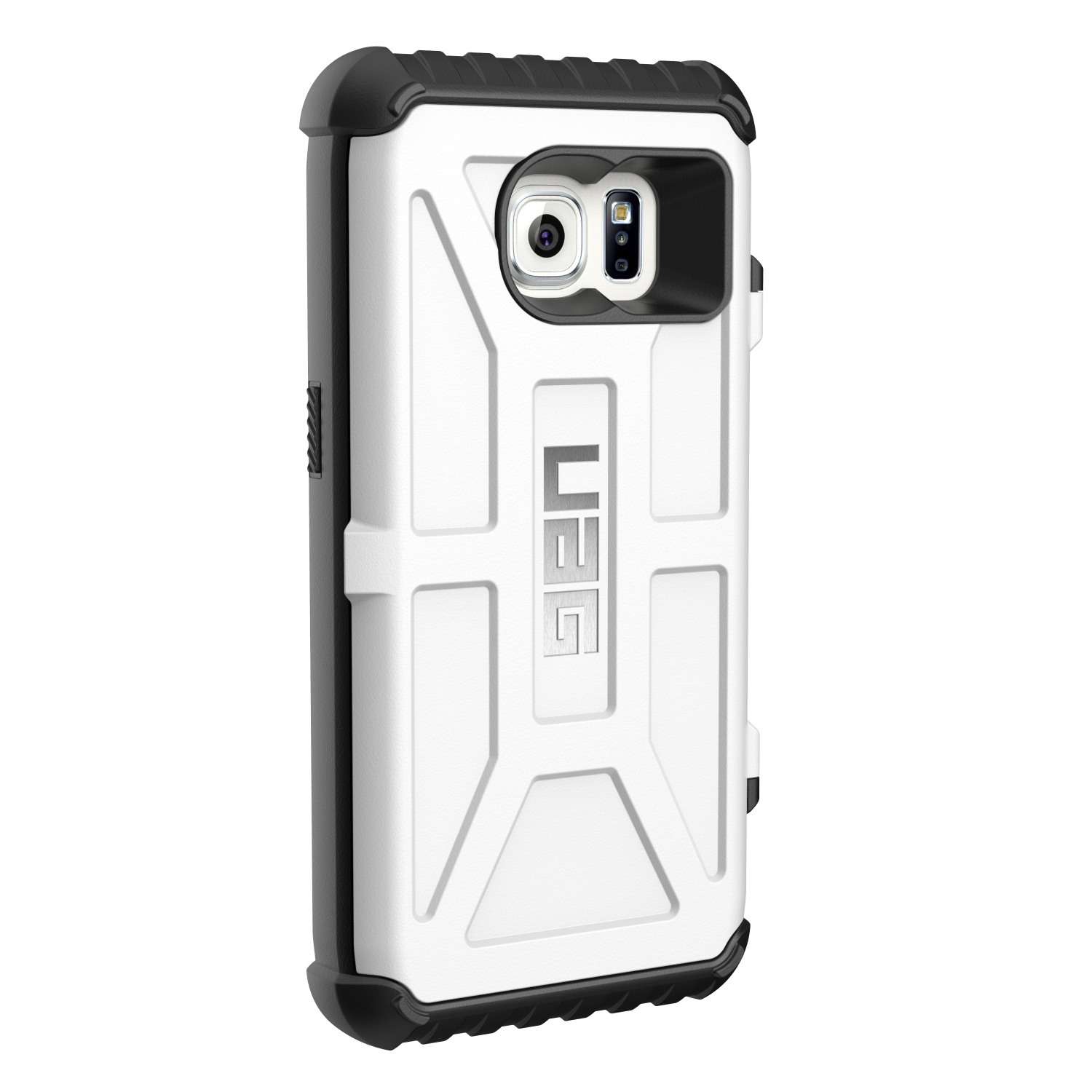 Urban Armor Gear Trooper, Geldbrsenhlle, Samsung, Galaxy S7, 12,9 cm (5.1 Zoll), Schwarz, Wei GLXS7-T-WHT