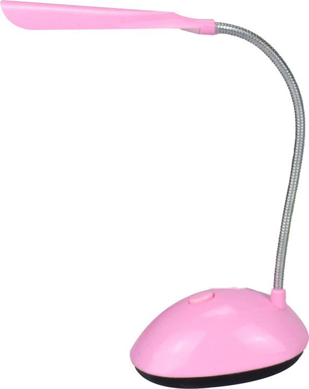 Stuttg LED-Schreibtisch leichte Augen schützende batteriebetriebene Kunststoff Flexibler 360-Grad-Rotationsschktell Nachtlicht für Zuhause-Rosa 2869165@Stuttg