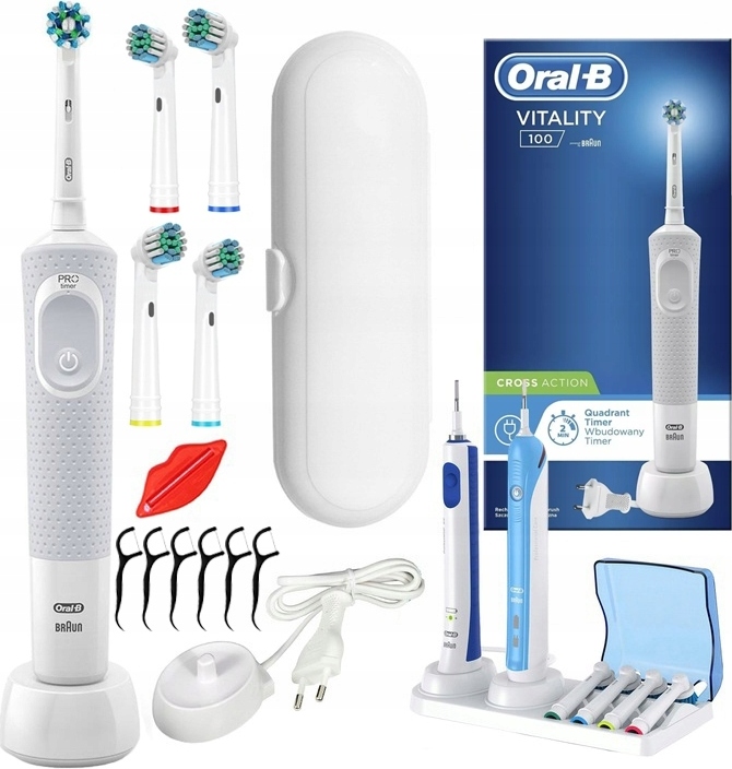 Elektrická Zubná Kefka Oral-B Vitality + Príslušenstvo