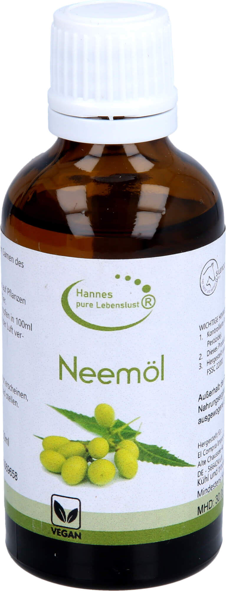 G & M Naturwaren Import GmbH & Co. KG Neemöl, 50 ml OEL 00069658