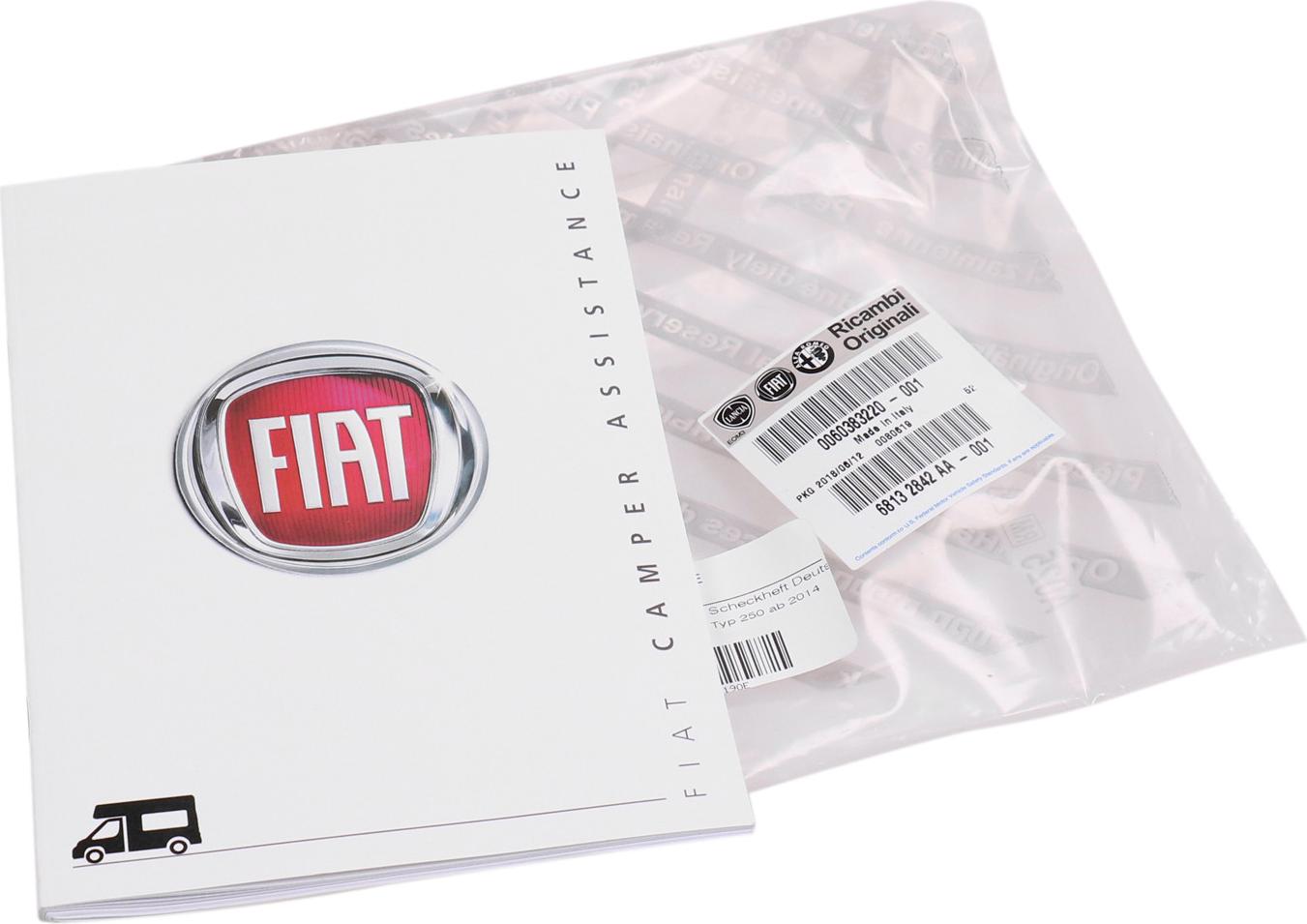 Original Fiat Camper Assistance Kundendienstverzeichnis Ducato 60383220