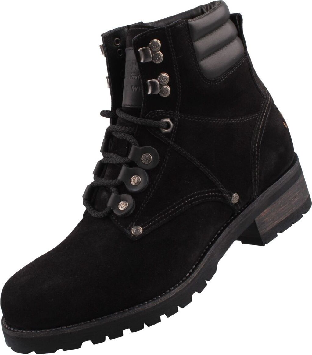 Sendra Herren Stiefel 15681 Schwarz 15681-Serraje Negro