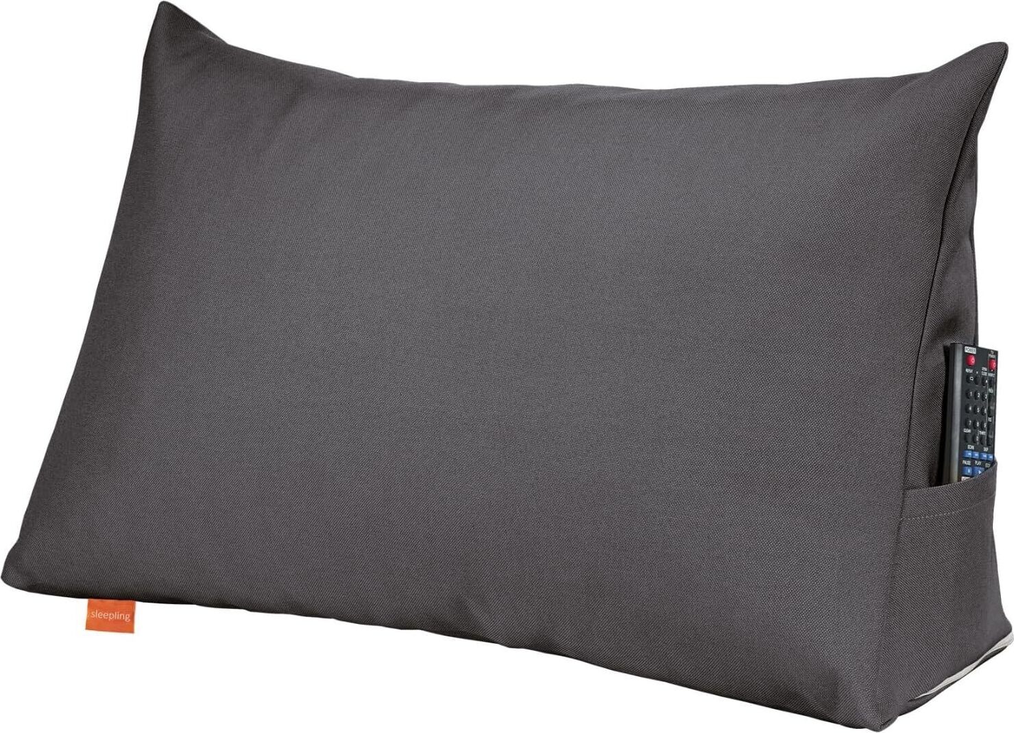 Cuscino A Cuneo Per Lettura E Divano, 80x50x20 Cm, Con Fodera Rimovibile E Lavabile, Supporto Schienale