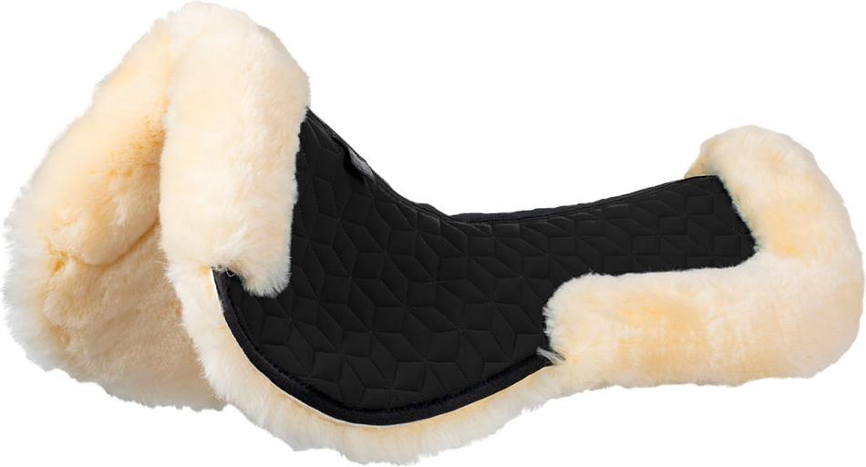 Equestro Cube Sheepskin Halfpad Schwarz Schwarz One Size ETH09114OSBK/NAT
