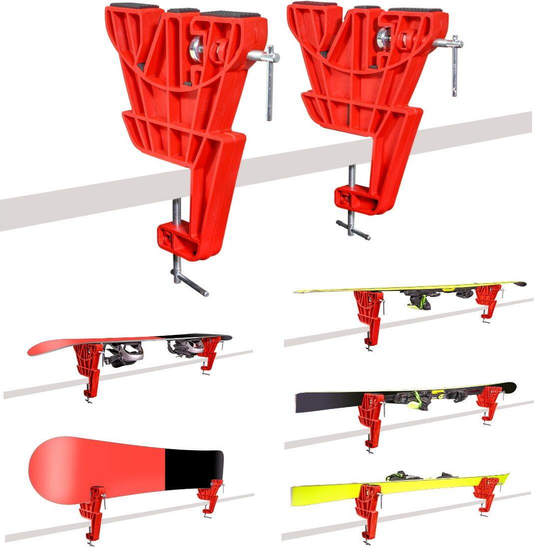 Pro Tune Ski Wax Tuning Kit Plus All Metal World Cup Ski Vise