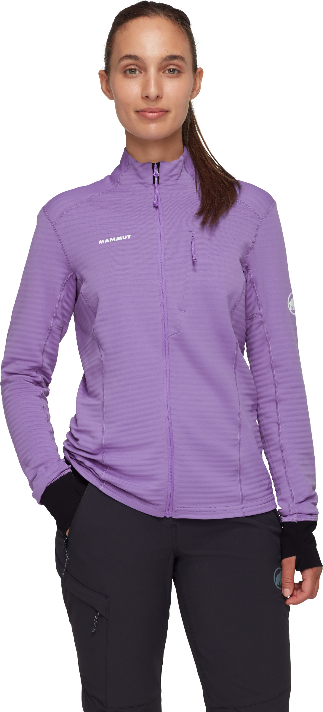 MAMMUT Taiss Light ML Jacket Women LAVANDIN-BLACK LAVANDIN-BLACK S 1014-04560