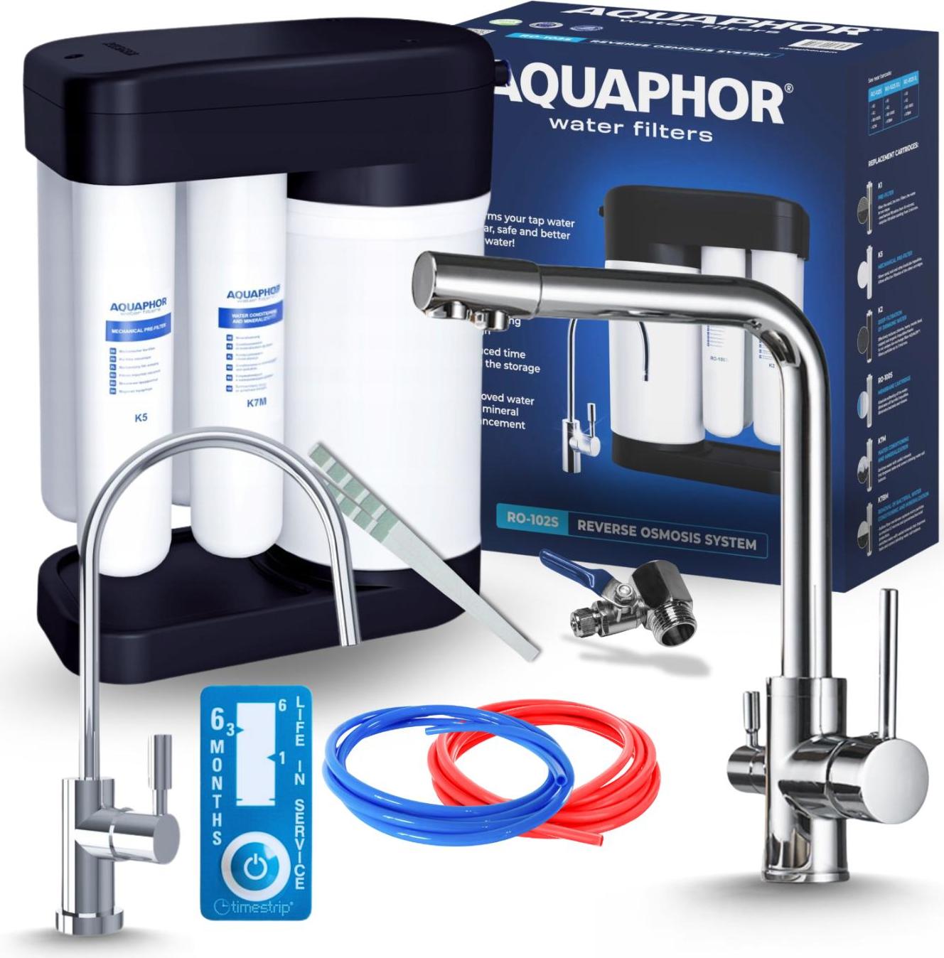 Wasserfilter Morion Ro 3-Wege Küchenarmatur Ari Chrom Image