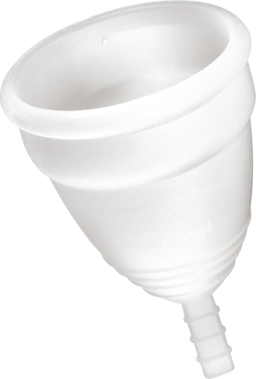 Menstruationstasse Yoba Nature Santé Weiß Silikon S