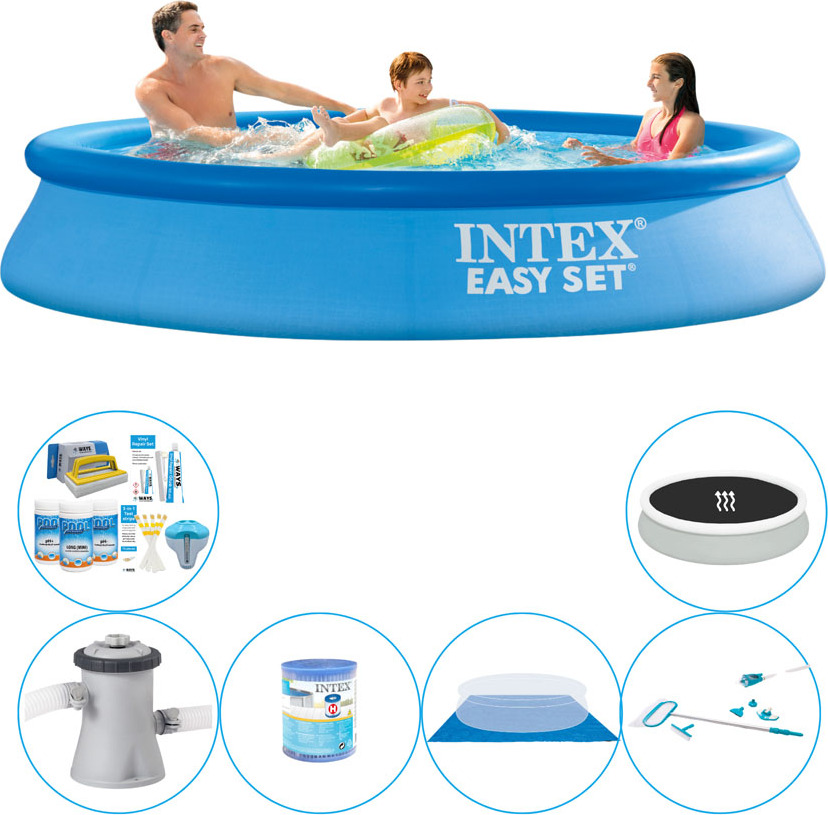 Kombinovaný balík bazénov - Intex Easy Set Round 305x61 cm