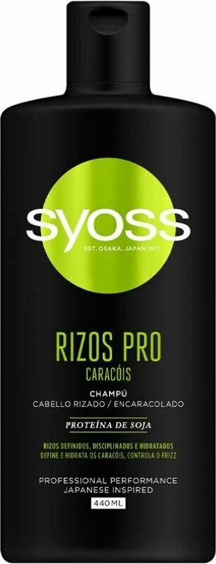 Syoss Šampón Rizos Pro Definition And Hydration Vlnité alebo kučeravé vlasy 440ml