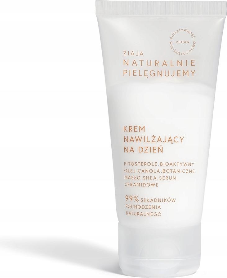 Ziaja Naturally Nursing Moisturizing Day and Night Cream 50ml ZIAJA_Naturalnie Pielgnujemy nawilajcy krem na dzie 50ml