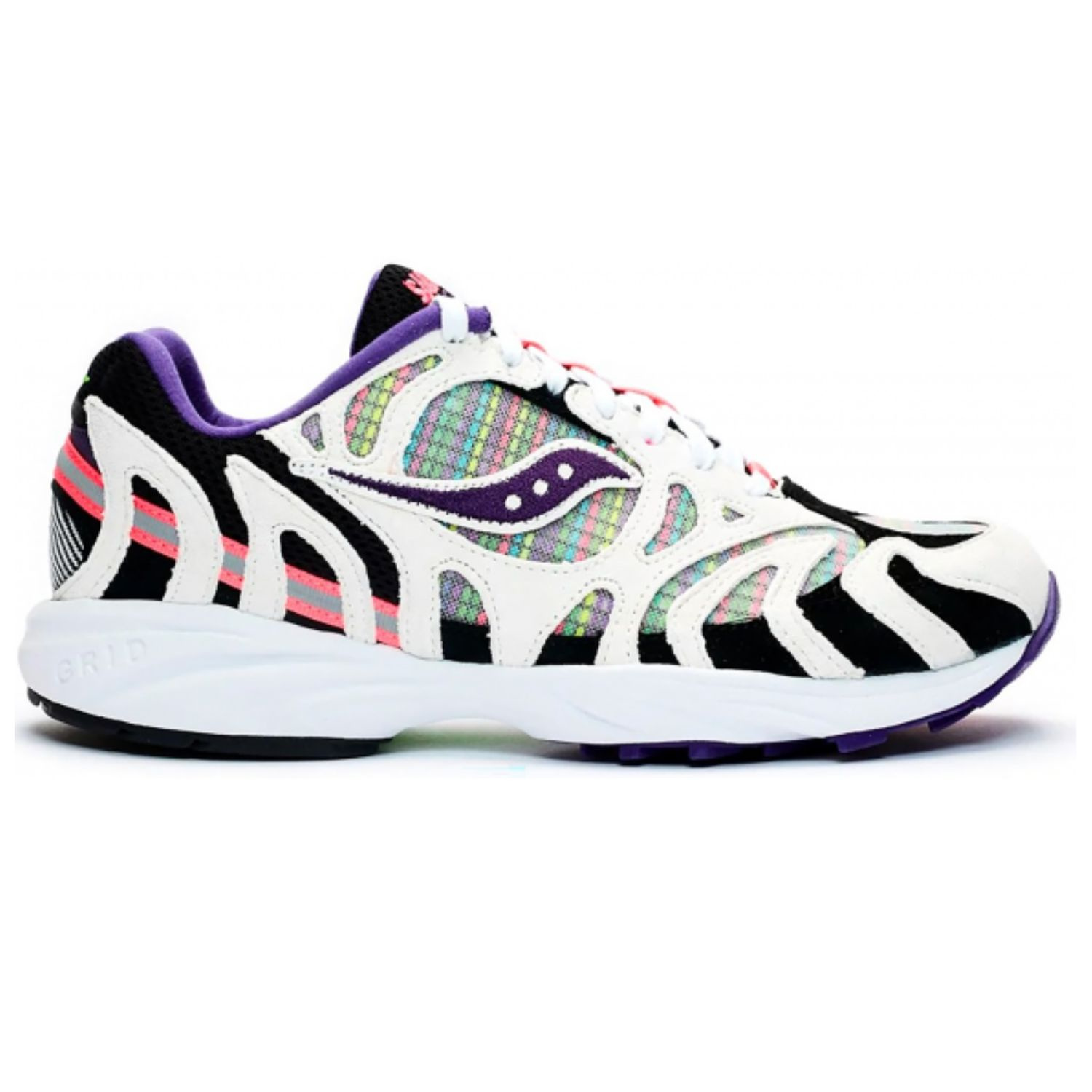Herrenschuhe Saucony Grid Azura 2000 Leder Turnschuhe 38