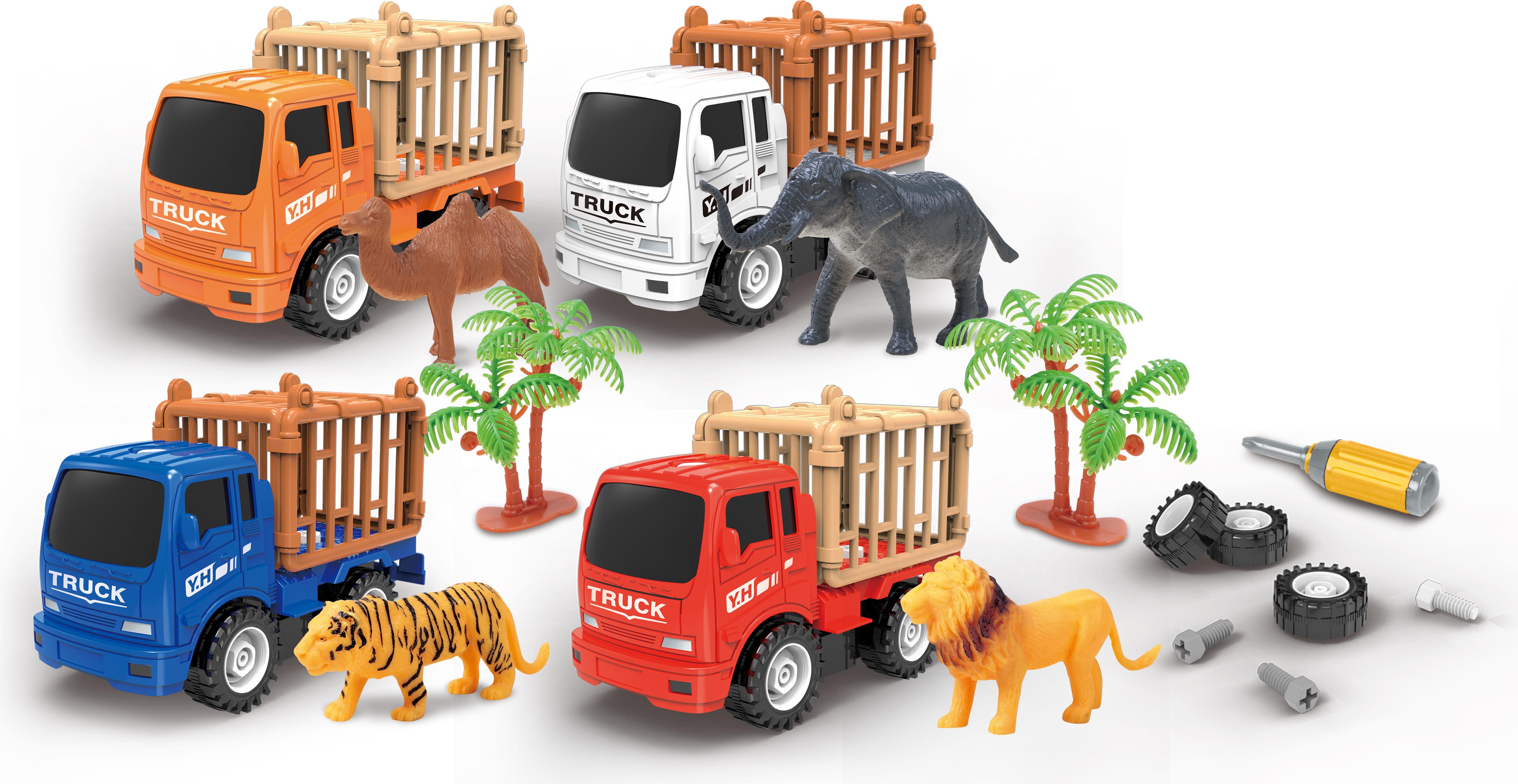 Wiky Auto Safari zum Zusammenschrauben, 16 cm – tschechische Verpackung