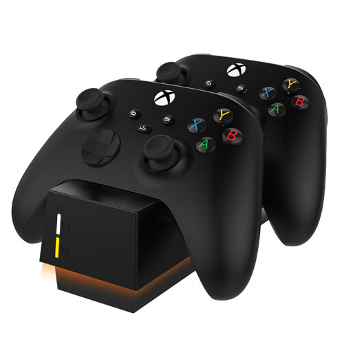 Snakebyte SB921681, Xbox One, Xbox Series S, Xbox Series X, Nabíjací stojan, Čierna, USB, Preťaženie
