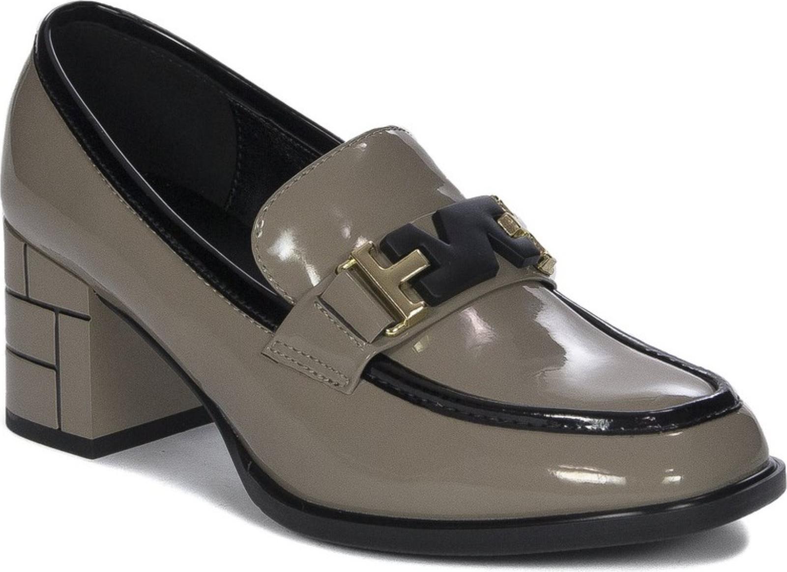 Artiker Damenschuhe Slipper 55C0417 mit 6 cm Absatzhöhe und dekorativer Applikation