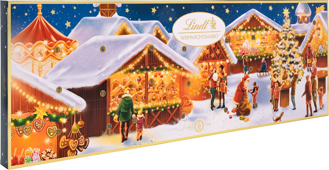 Lindt Adventskalender "Weihnachtsmarkt" 250g Kaufland.de