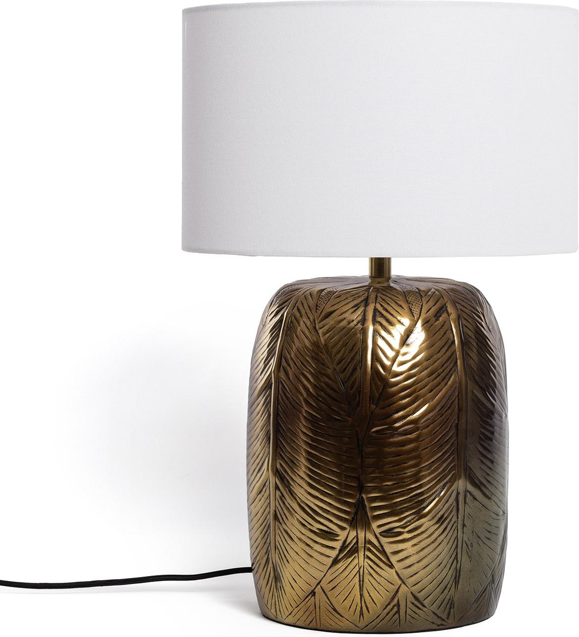 Tischlampe Aluminium Sahitya ILUZZIA Weiß