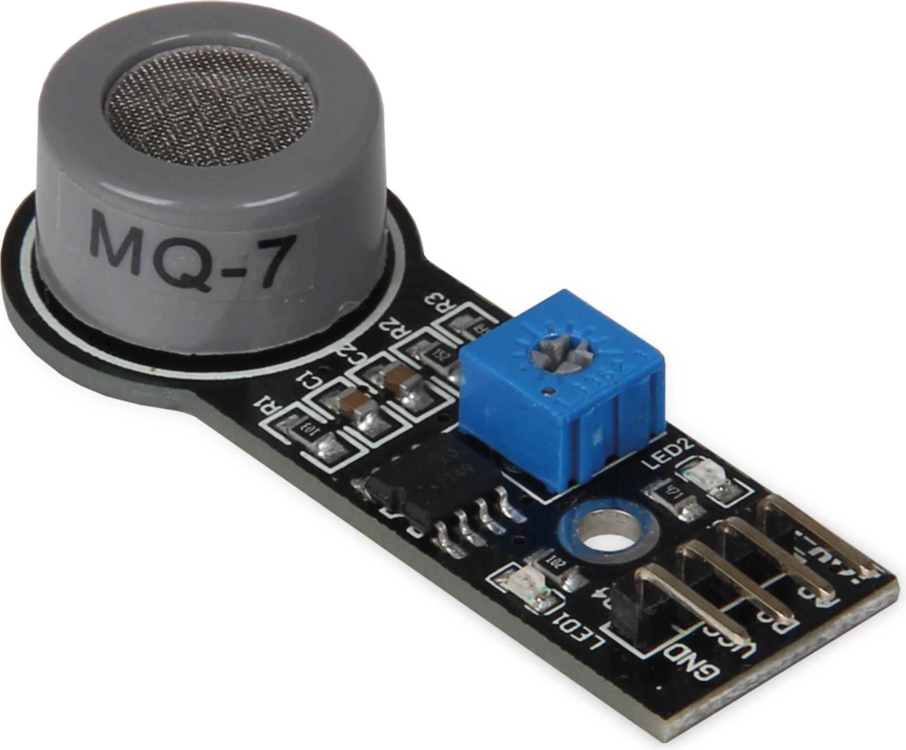 Joy-iT SEN-MQ7 Zubehör für Entwicklungsplatinen Gassensor Schwarz (sen-mq7)