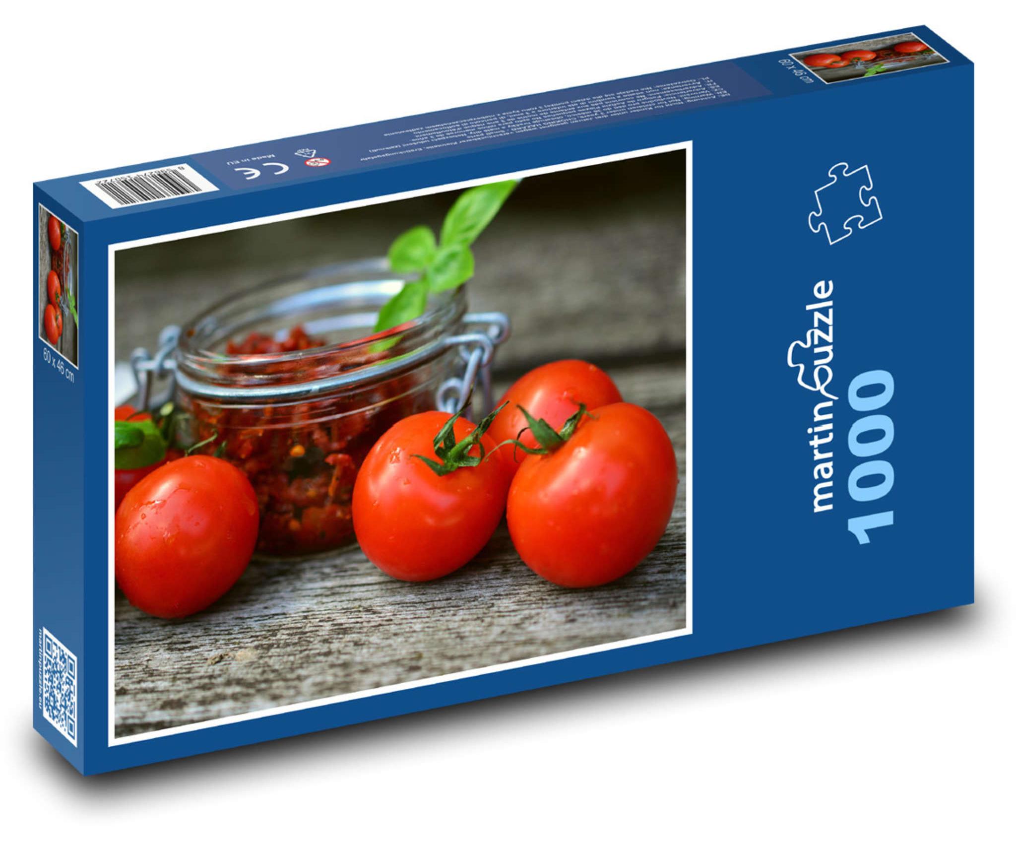 MCprint Puzzle 1000 Tomaten und Getrocknete Tomaten - martinpuzzle