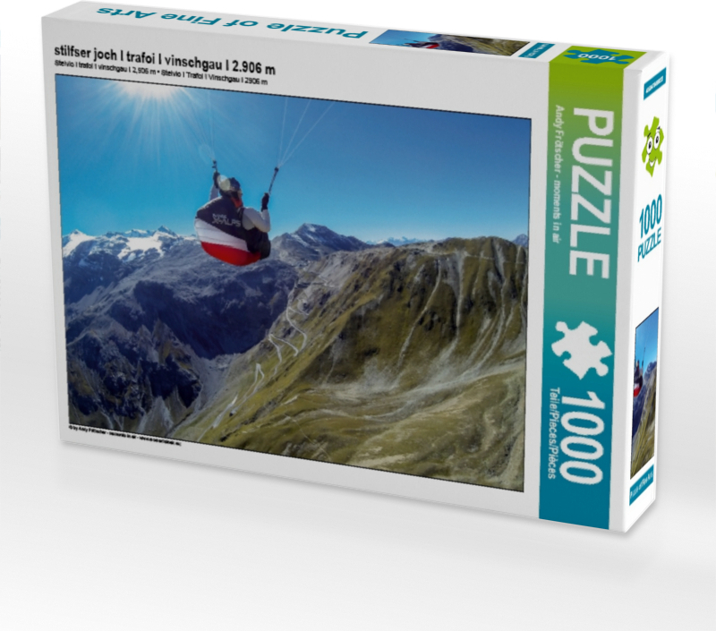Calvendo stilfser joch I trafoi I vinschgau I 2.906 m 1000 Teile Puzzle quer 640x480mm, Frötscher - moments in air And; 7429846