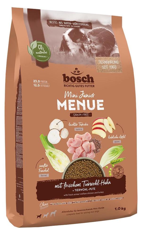 Bosch Dog HPC MENUE Mini Junior mit Tierwohl-Huhn 1 kg