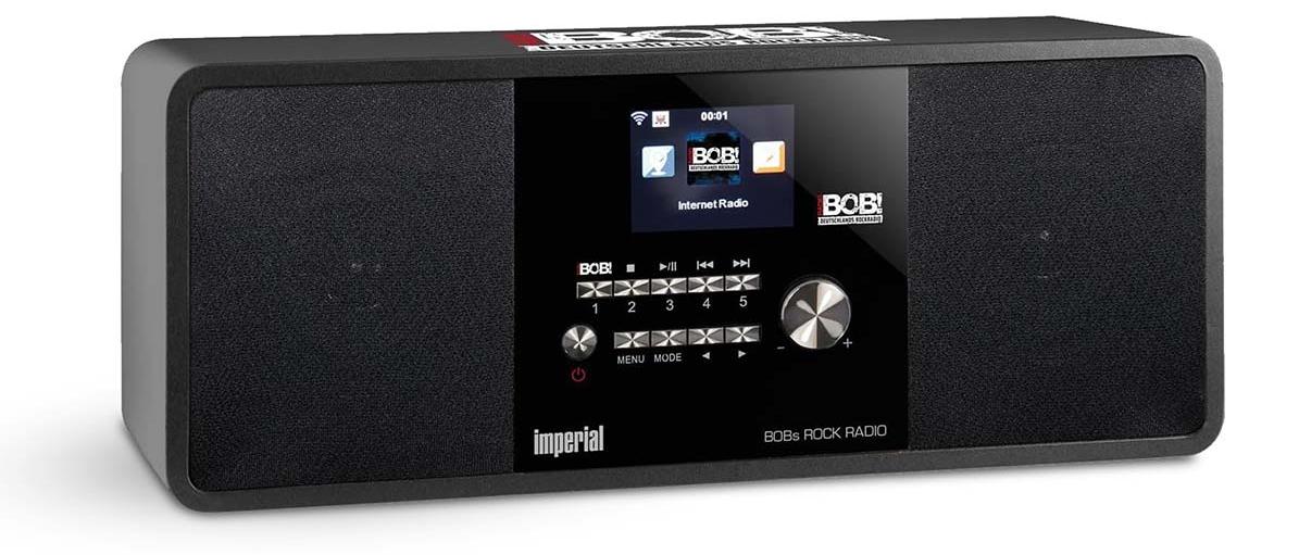 Imperial Collection Imperial BOBs ROCK RADIO hybrid stereo radio Black 22-281-00-RB