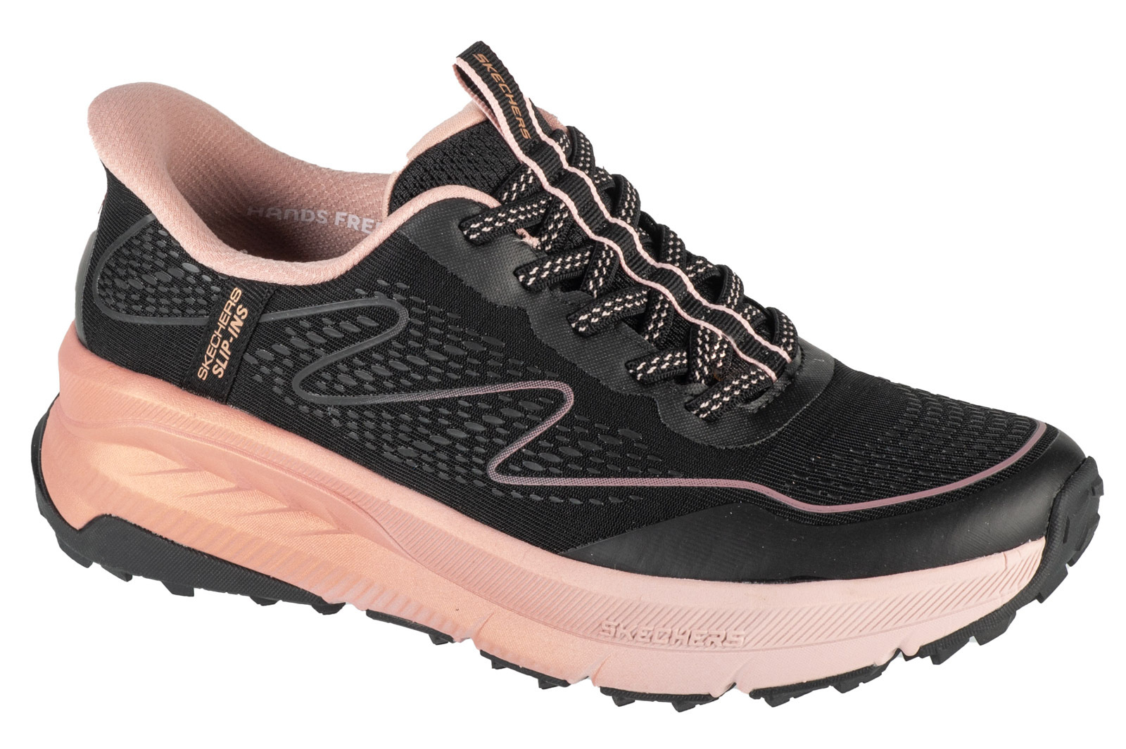Skechers Slip-Ins: Switch Back - Mist 180157-BKPK, Dámske tenisky, Black