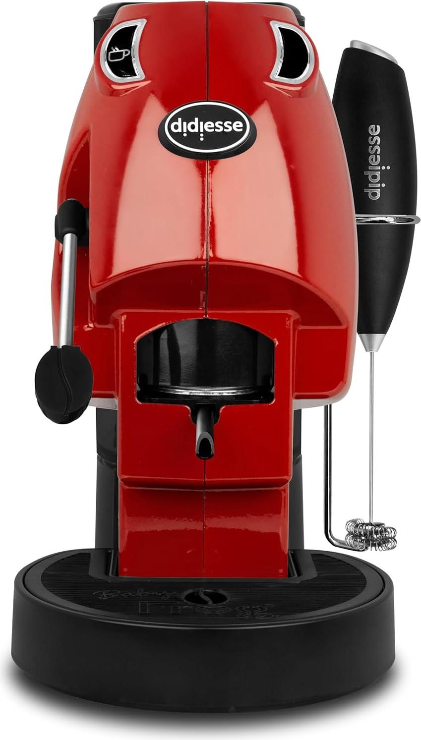 Didiesse Baby Frog ESE 44mm Pod Kaffeemaschine, 1.5L, Rot BABYFROGROSSACH