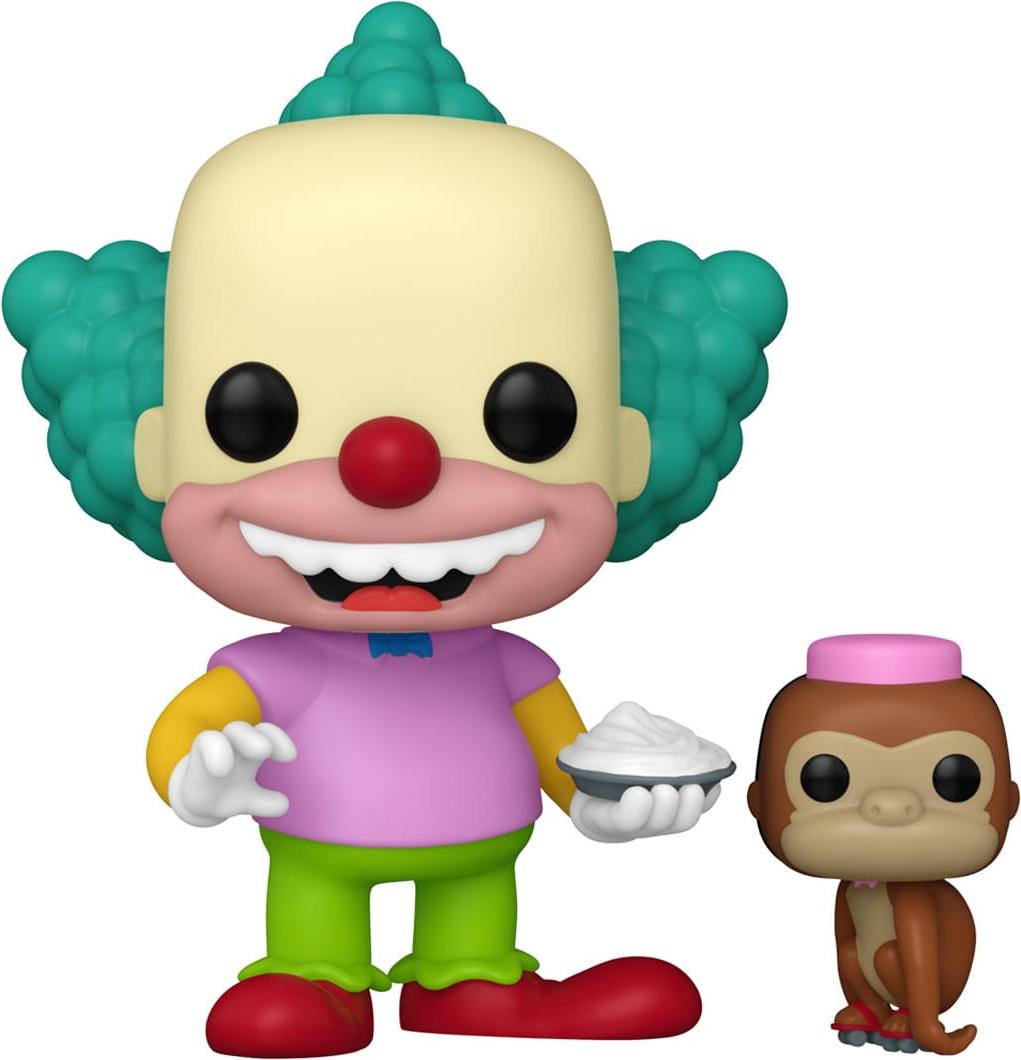 Funko POP-Figur Die Simpsons Krusty mit Mr. Teeny 86410