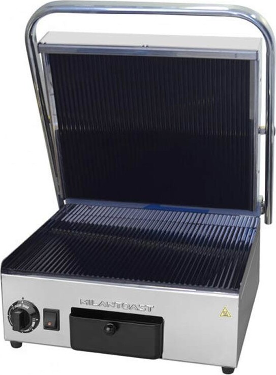 MILANTOAST-Stredná rebrovaná sklokeramická doska 220-240 V 1,99 kW