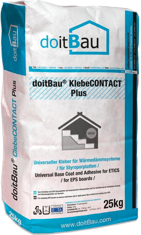 doitBau 96x KlebeCONTACTplus Klebe- und Armierungsmörtel EPS je 25kg
