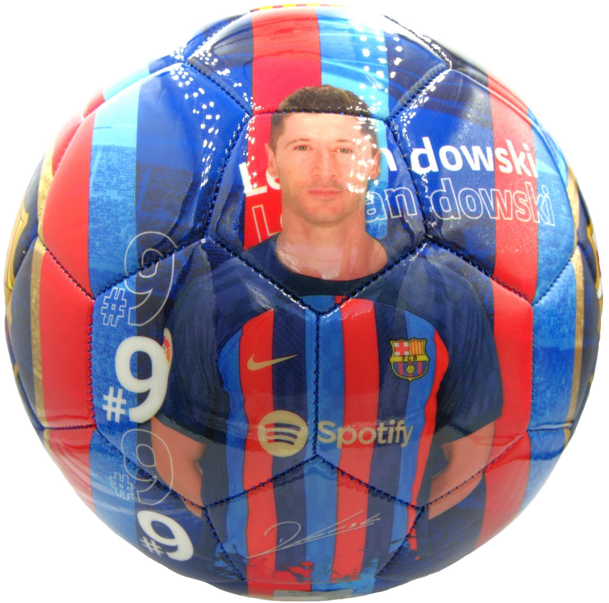 Ballon Foot Barcelone Blaugrana 21/22 – Taille 5, Finition Mate, écusson, Pour Supporter Et Entraînement