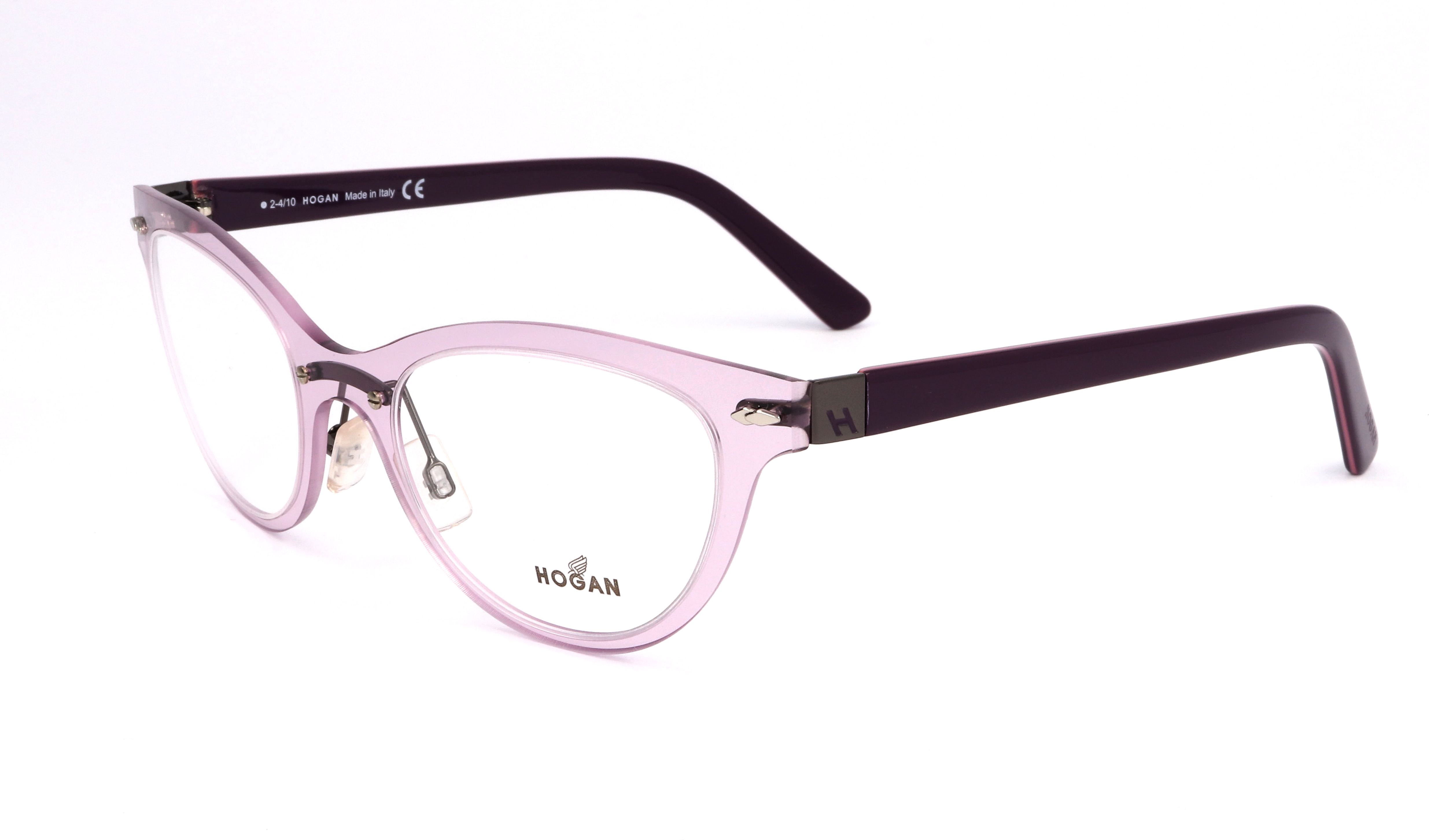 Hogan HO5019 078 SHINY LILAC 51/20/135 Damen Brillen ho5019078