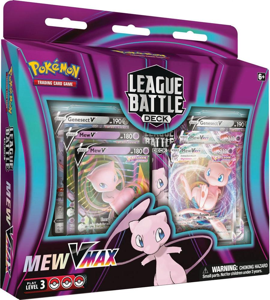 Bandai Spanisch Blister Pokemon Mew VMax Trading Card Game